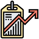 commerce and shopping,price tag,commerce,chart,profit growth